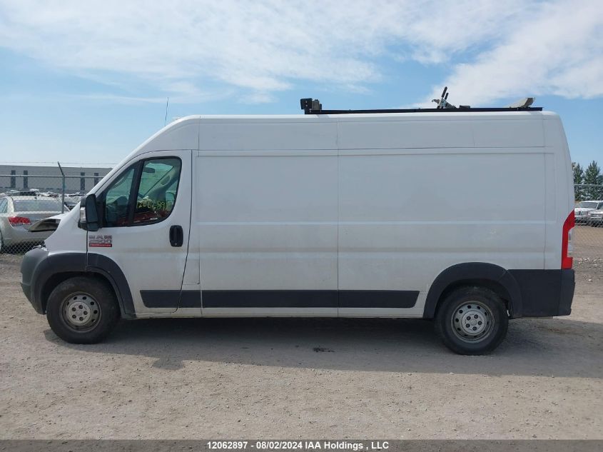 2019 Ram Promaster 2500 2500 High VIN: 3C6TRVDG5KE540243 Lot: 12062897