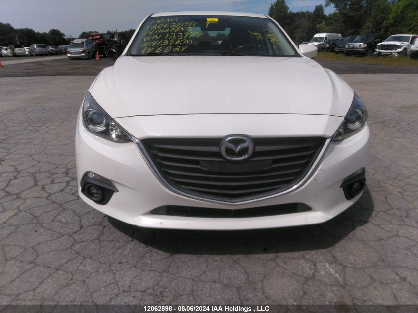 2014 Mazda Mazda3 VIN: 3MZBM1V78EM123779 Lot: 12062898