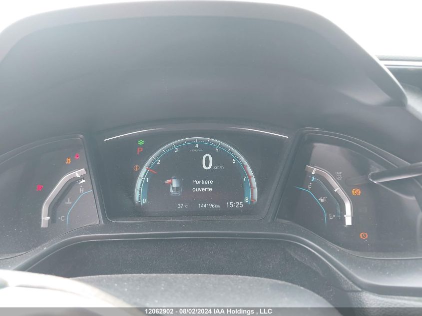 2018 Honda Civic Hatchback VIN: SHHFK7H27JU303510 Lot: 12062902