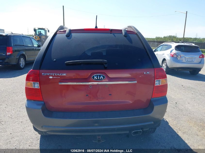 2008 Kia Sportage VIN: KNDJF722887525482 Lot: 12062916