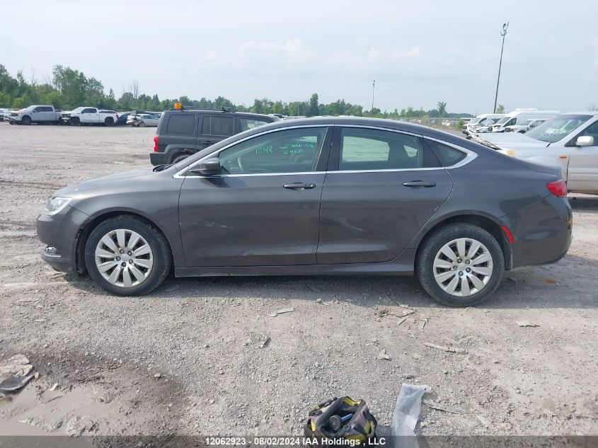 2016 Chrysler 200 VIN: 1C3CCCFB1GN163529 Lot: 12062923