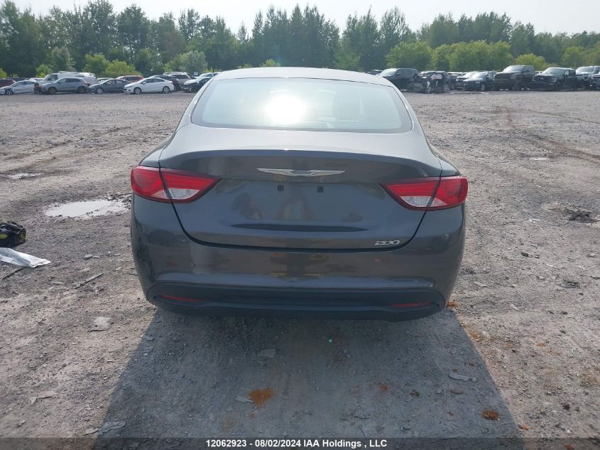 2016 Chrysler 200 VIN: 1C3CCCFB1GN163529 Lot: 12062923