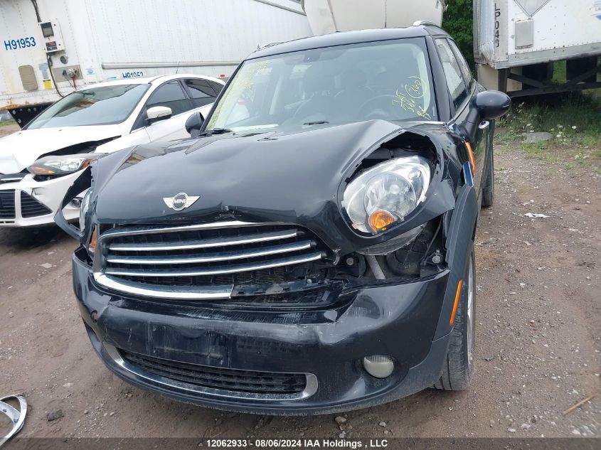 2012 Mini Cooper Countryman VIN: WMWZB3C51CWM06796 Lot: 12062933