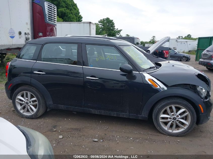 2012 Mini Cooper Countryman VIN: WMWZB3C51CWM06796 Lot: 12062933