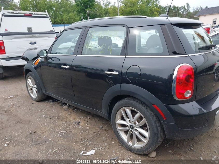 2012 Mini Cooper Countryman VIN: WMWZB3C51CWM06796 Lot: 12062933