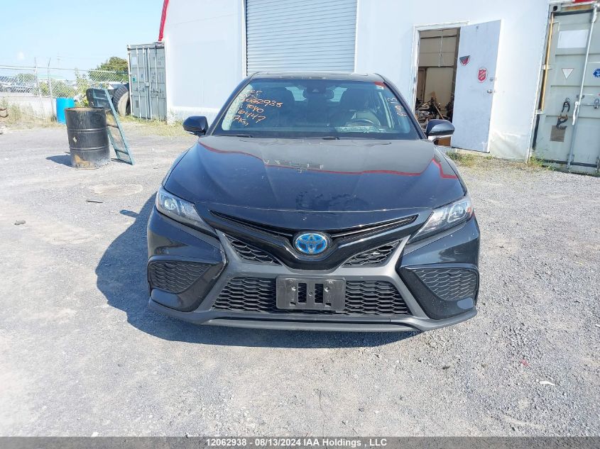 2021 Toyota Camry Hybrid Se VIN: 4T1B21HK9MU016447 Lot: 12062938