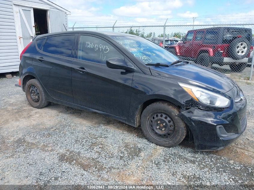 2016 Hyundai Accent Se VIN: KMHCT5AE7GU276136 Lot: 12062943