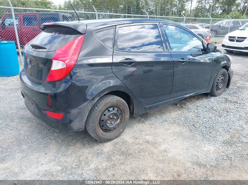 2016 Hyundai Accent Se VIN: KMHCT5AE7GU276136 Lot: 12062943