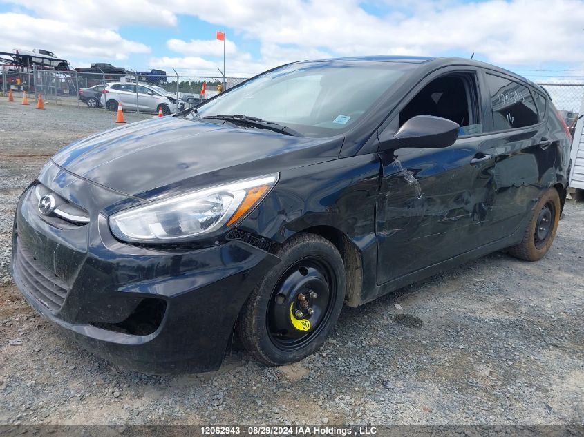 2016 Hyundai Accent Se VIN: KMHCT5AE7GU276136 Lot: 12062943