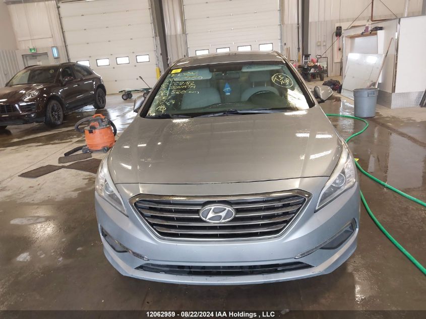 2015 Hyundai Sonata Gls VIN: 5NPE24AF4FH209182 Lot: 12062959