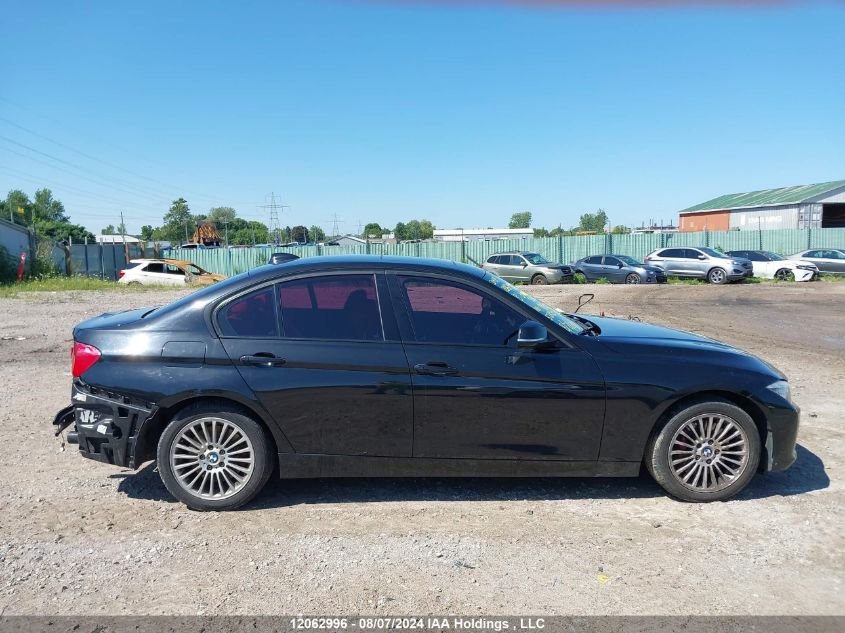 2013 BMW 3 Series VIN: WBA3B9C50DF140391 Lot: 12062996
