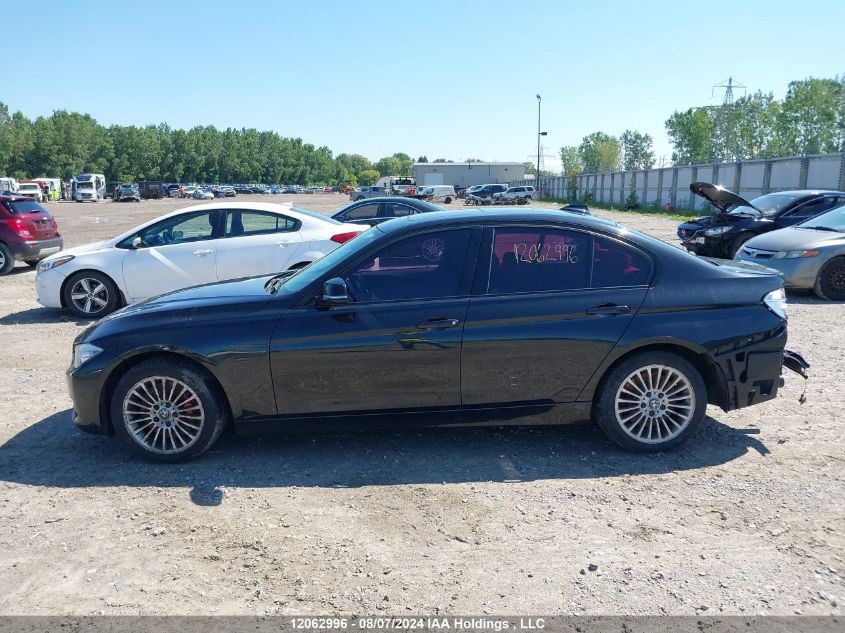 2013 BMW 3 Series VIN: WBA3B9C50DF140391 Lot: 12062996