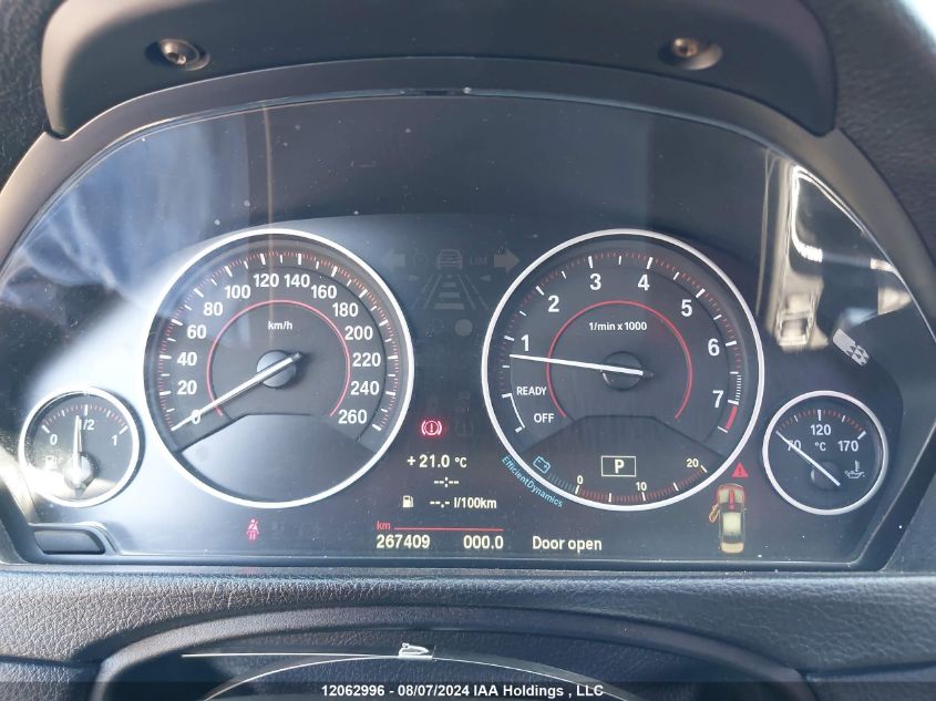 2013 BMW 3 Series VIN: WBA3B9C50DF140391 Lot: 12062996