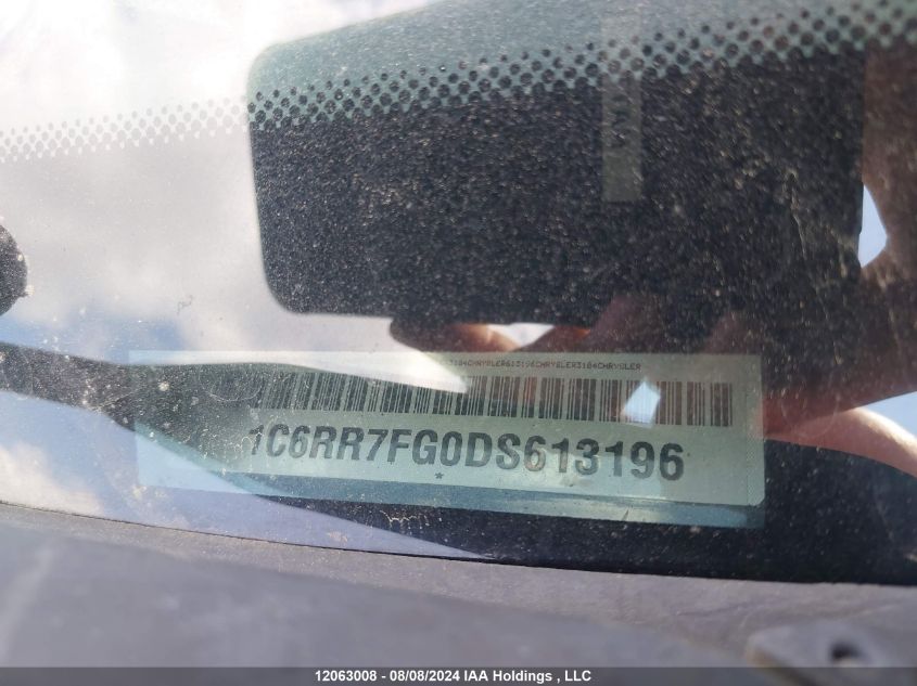2013 Ram 1500 VIN: 1C6RR7FG0DS613196 Lot: 12063008