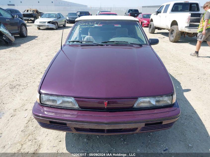 1994 Pontiac Sunbird Le VIN: 1G2JB31T6R7587936 Lot: 12063017