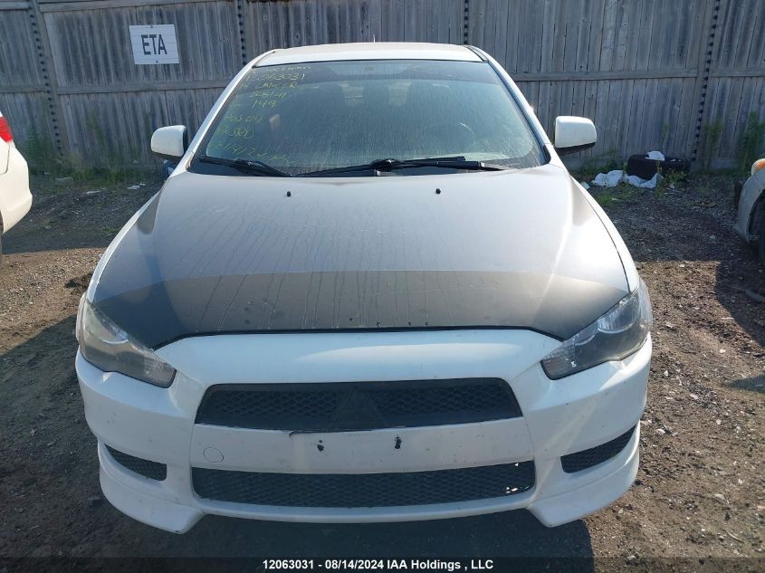 2014 Mitsubishi Lancer VIN: JA32V2FW0EU606141 Lot: 12063031