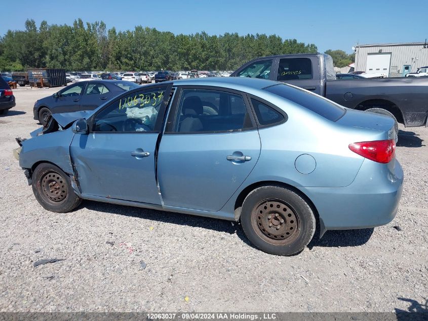 KMHDU4AD0AU038817 2010 Hyundai Elantra Blue/Gls/Se