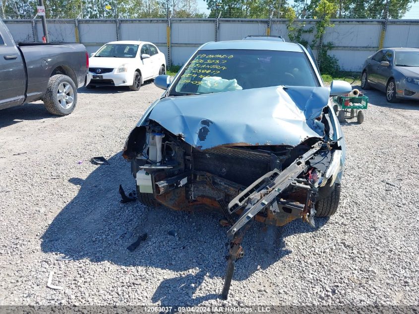 KMHDU4AD0AU038817 2010 Hyundai Elantra Blue/Gls/Se