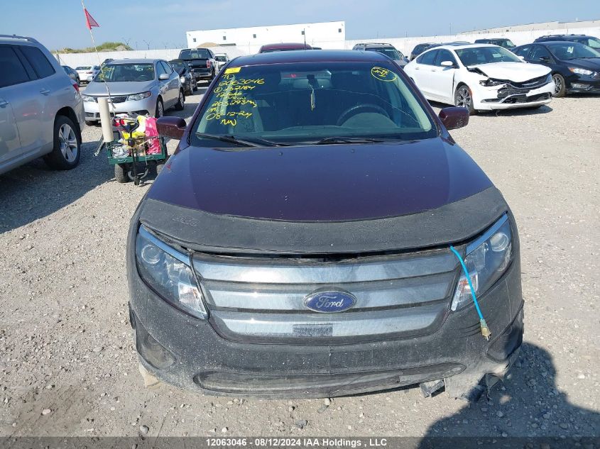 2012 Ford Fusion Sel VIN: 3FAHP0JA0CR252184 Lot: 12063046