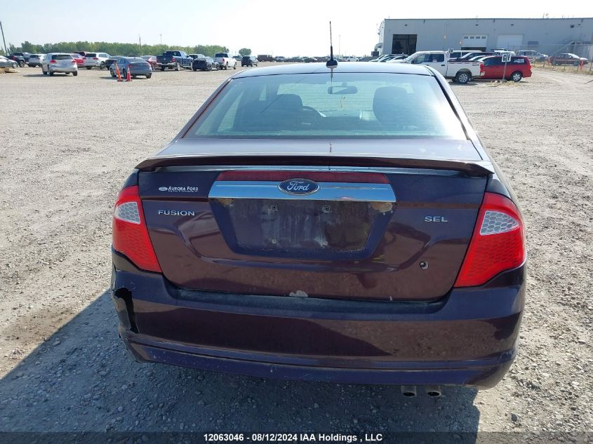 2012 Ford Fusion Sel VIN: 3FAHP0JA0CR252184 Lot: 12063046