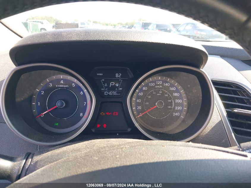 2015 Hyundai Elantra Limited VIN: KMHDH4AH9FU234849 Lot: 12063069