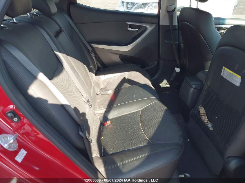 2015 Hyundai Elantra Limited VIN: KMHDH4AH9FU234849 Lot: 12063069