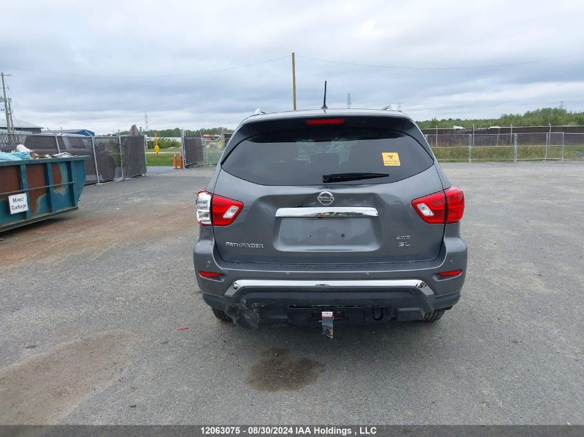 2018 Nissan Pathfinder VIN: 5N1DR2MM2JC672153 Lot: 12063075