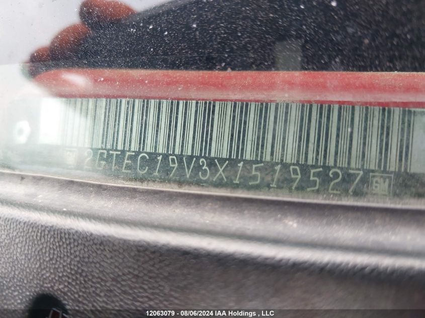 1999 GMC New Sierra 1500 VIN: 2GTEC19V3X1519527 Lot: 12063079