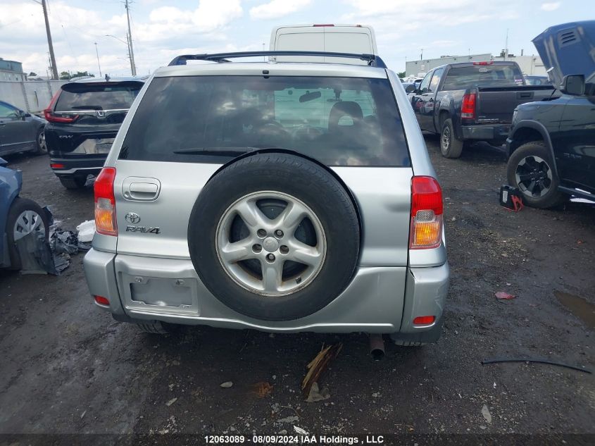 2002 Toyota Rav4 VIN: JTEHH20V726050568 Lot: 12063089