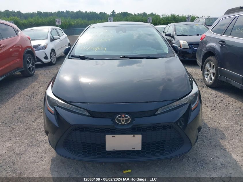 2020 Toyota Corolla Le VIN: 5YFBPRBE9LP015334 Lot: 12063108