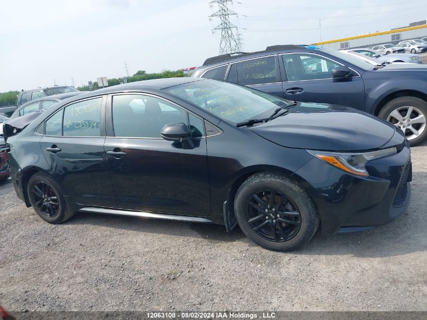 2020 Toyota Corolla Le VIN: 5YFBPRBE9LP015334 Lot: 12063108