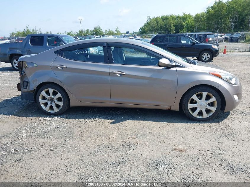 2013 Hyundai Elantra Gls/Limited VIN: 5NPDH4AE5DH217502 Lot: 12063138
