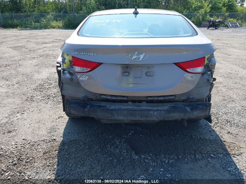 2013 Hyundai Elantra Gls/Limited VIN: 5NPDH4AE5DH217502 Lot: 12063138