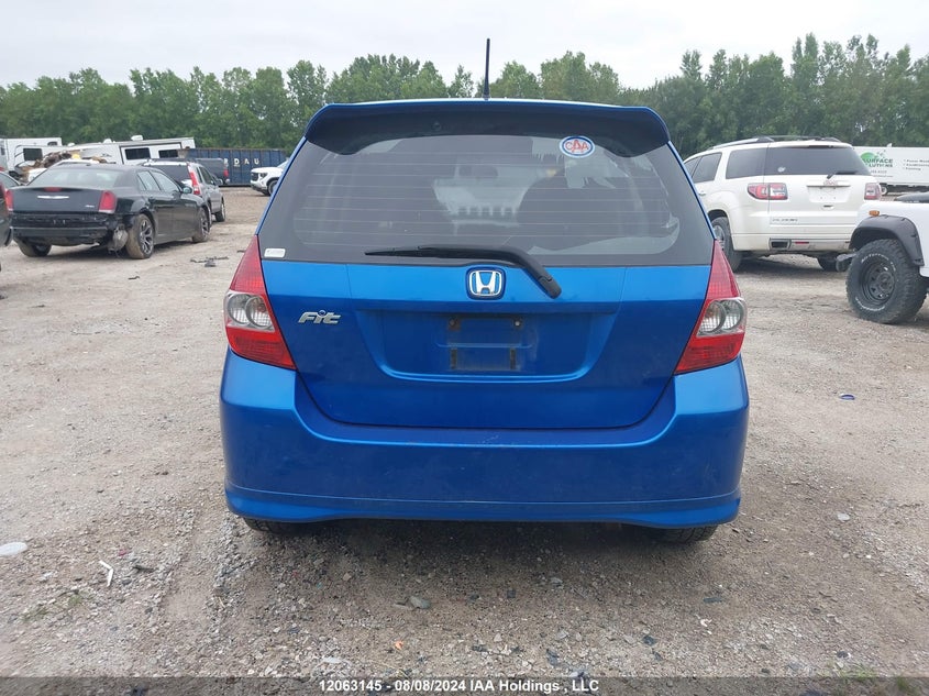 2007 Honda Fit VIN: JHMGD38607S807841 Lot: 12063145