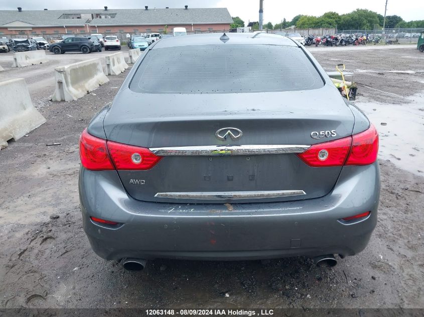 2017 Infiniti Q50 VIN: JN1EV7AR3HM839080 Lot: 12063148