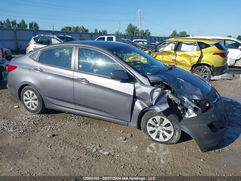 2016 Hyundai Accent Se VIN: KMHCT4AE9GU034846 Lot: 12063153