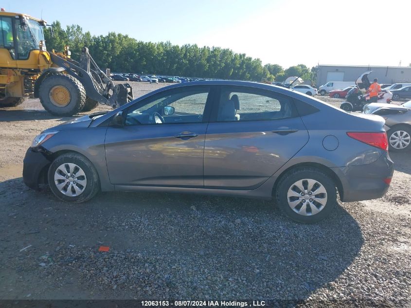 2016 Hyundai Accent Se VIN: KMHCT4AE9GU034846 Lot: 12063153