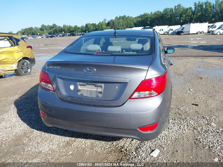 2016 Hyundai Accent Se VIN: KMHCT4AE9GU034846 Lot: 12063153