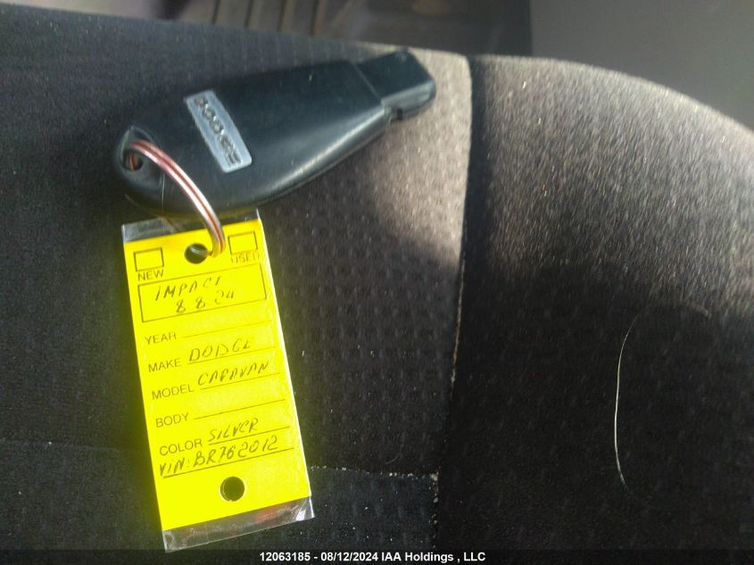 2011 Dodge Grand Caravan Express VIN: 2D4RN4DG8BR762012 Lot: 12063185