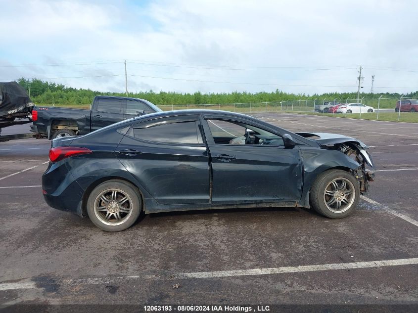 2014 Hyundai Elantra Gl VIN: 5NPDH4AE3EH513541 Lot: 12063193