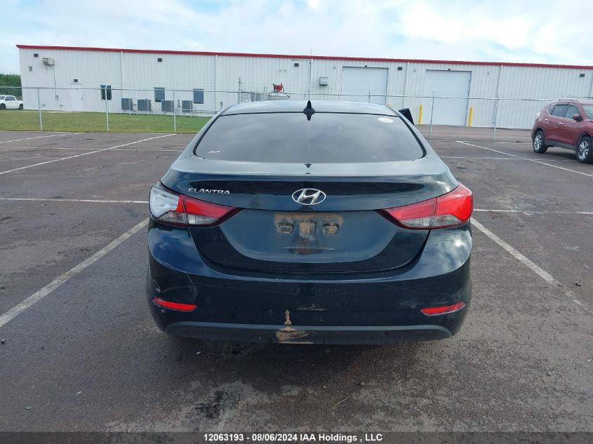 2014 Hyundai Elantra Gl VIN: 5NPDH4AE3EH513541 Lot: 12063193