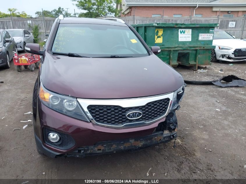 2013 Kia Sorento Lx VIN: 5XYKTCA66DG319133 Lot: 12063198