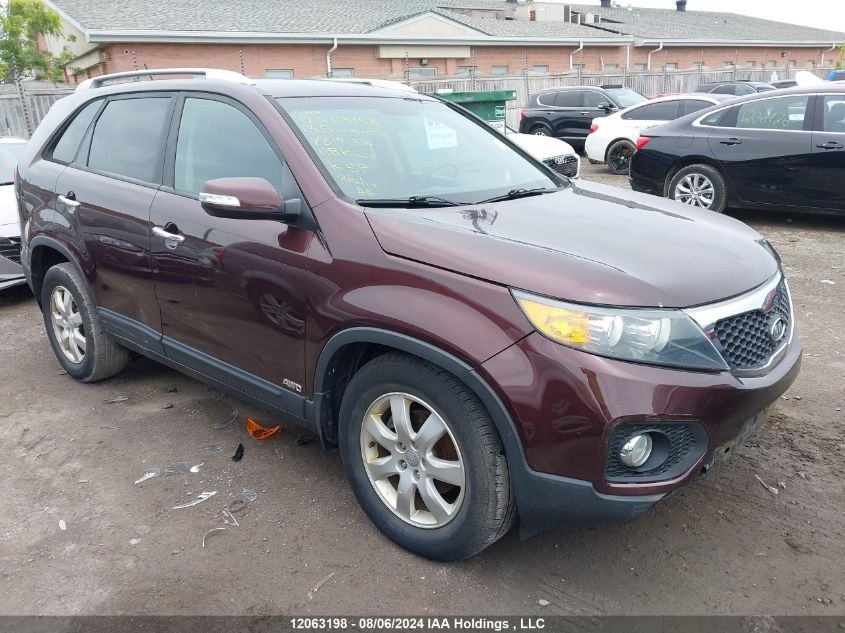 2013 Kia Sorento Lx VIN: 5XYKTCA66DG319133 Lot: 12063198