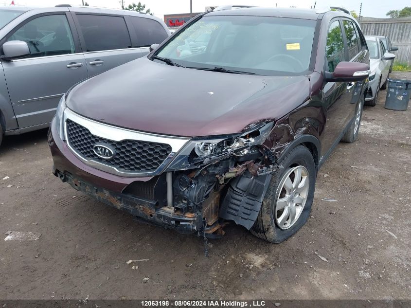 2013 Kia Sorento Lx VIN: 5XYKTCA66DG319133 Lot: 12063198