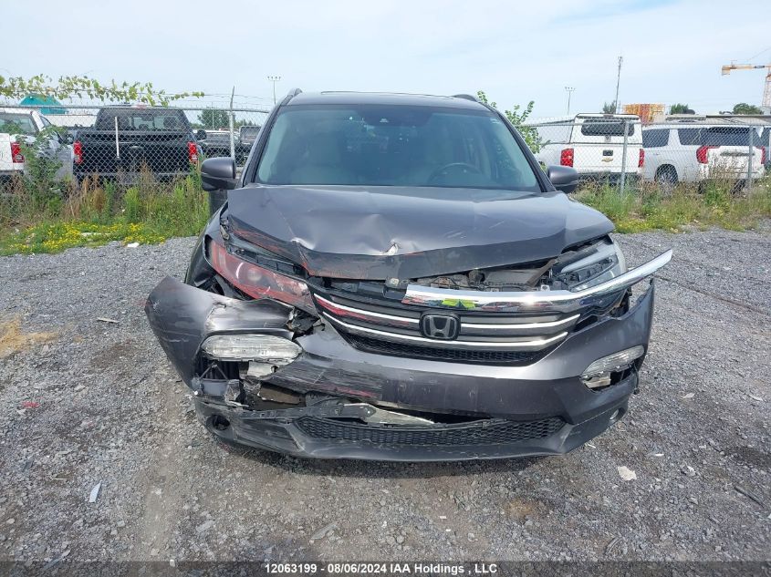 2017 Honda Pilot VIN: 5FNYF6H71HB508237 Lot: 12063199