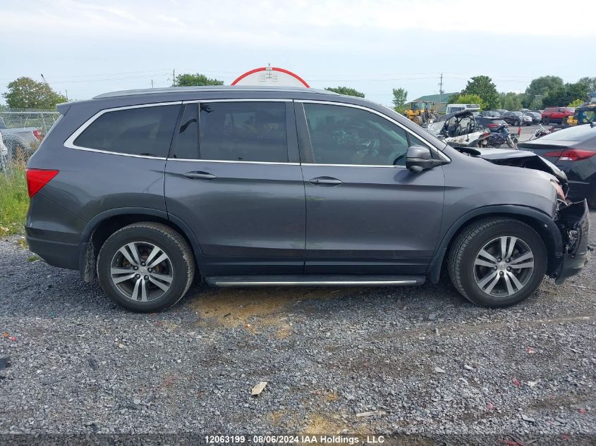 2017 Honda Pilot VIN: 5FNYF6H71HB508237 Lot: 12063199
