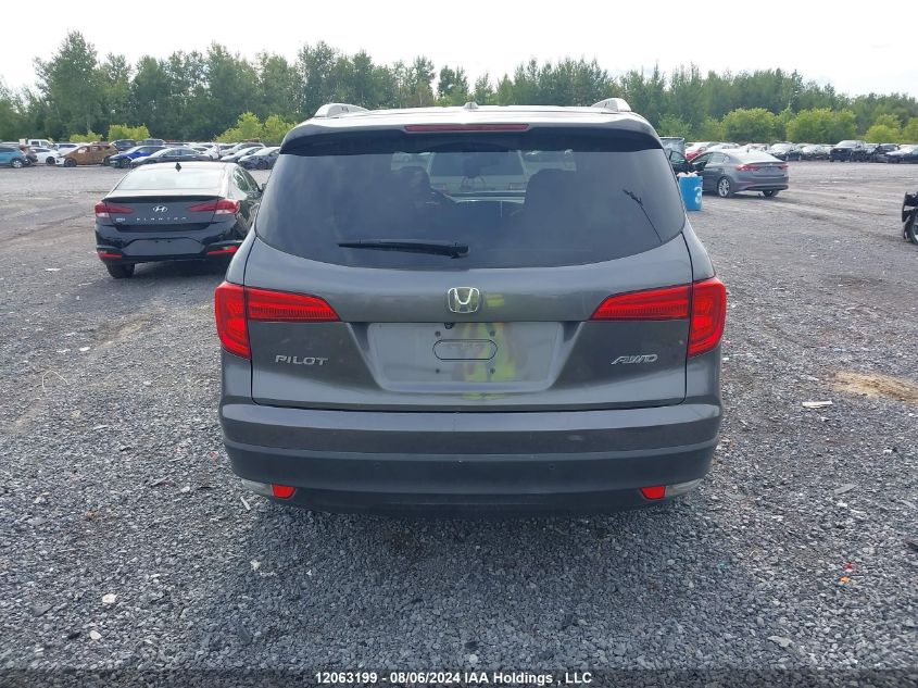 2017 Honda Pilot VIN: 5FNYF6H71HB508237 Lot: 12063199