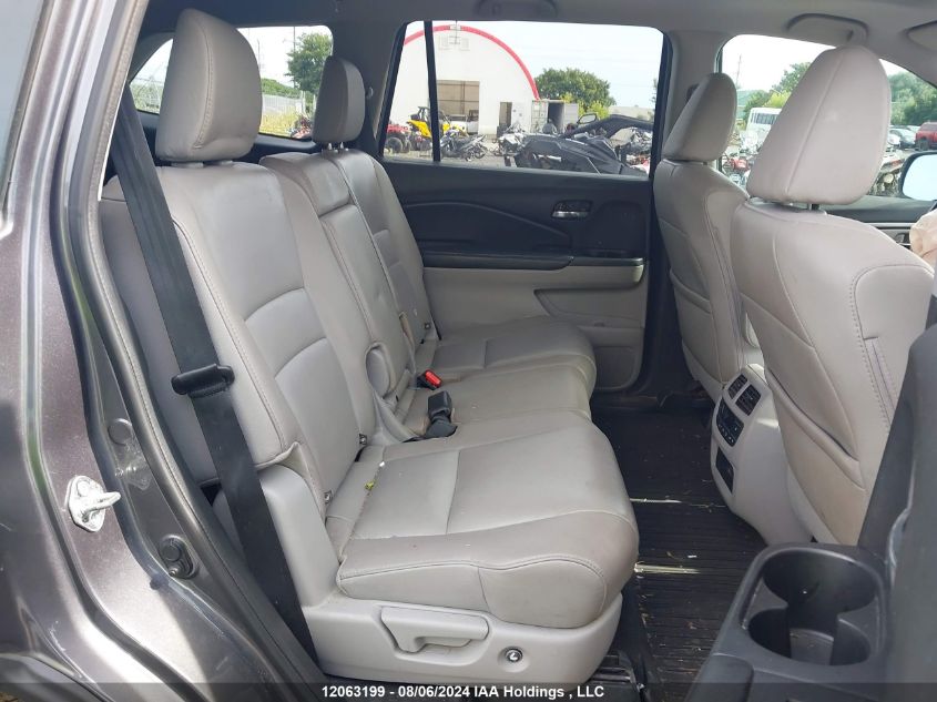 2017 Honda Pilot VIN: 5FNYF6H71HB508237 Lot: 12063199