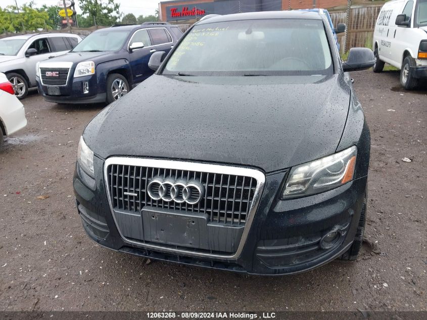 2012 Audi Q5 VIN: WA1LFCFP1CA027086 Lot: 12063268