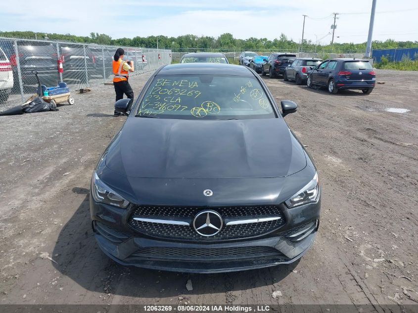 2023 Mercedes-Benz Cla VIN: W1K5J4HB0PN346097 Lot: 12063269